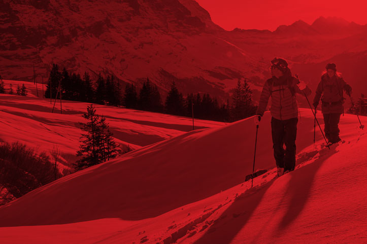 Skitour oberhalb Grindelwald